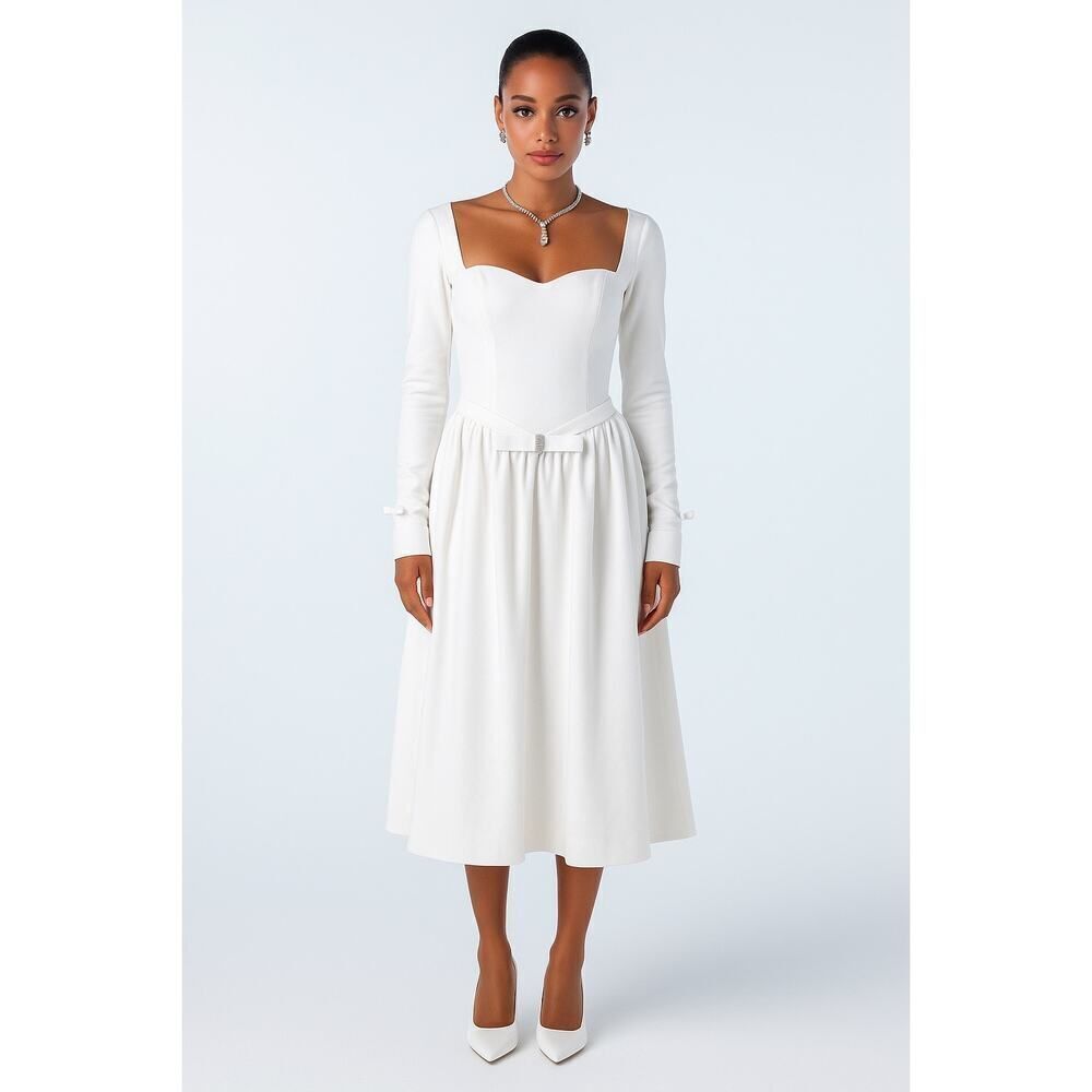 nana jacqueline bernadette dress white Small